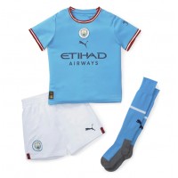 Manchester City Kyle Walker #2 Fotballklær Hjemmedraktsett Barn 2022-23 Kortermet (+ korte bukser)